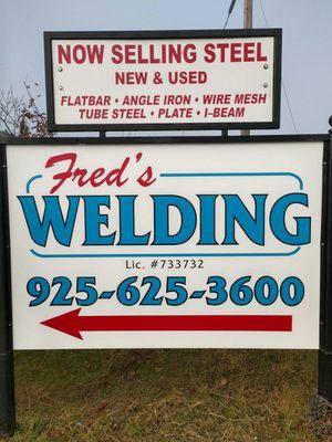 Freds Welding Oakley CA