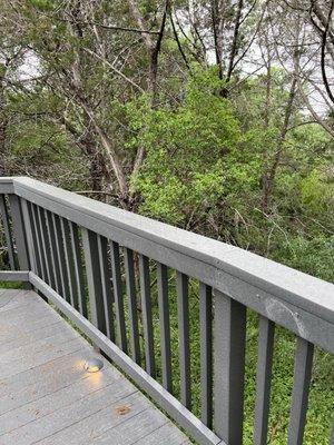 Elevated walk way