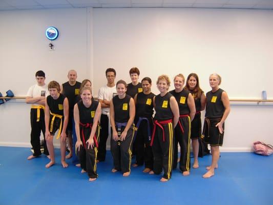 Kickboxing class!