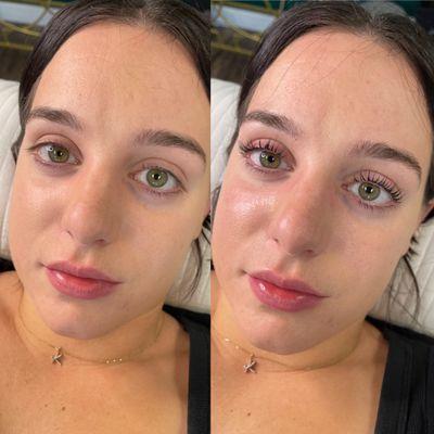 Lash lift & tint