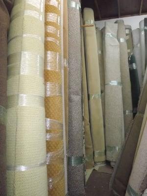 huge variety of carpet remnants in stock, ready to be picked and install the following day