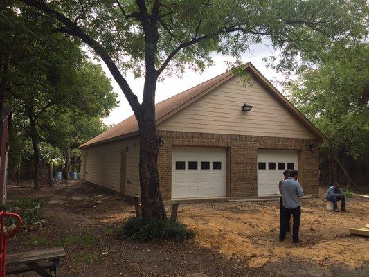 Garage Construction  Dallas TX