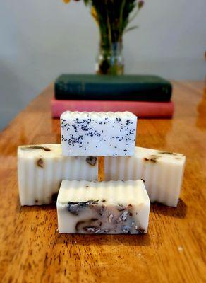 Hand crafted small batch soaps.