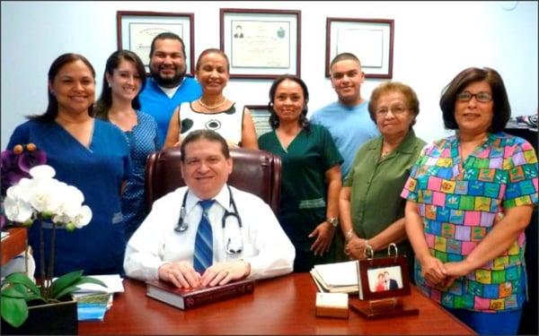 Dr. Guillermo A. Fonseca and Staff