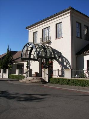 Clubhouse main entrance