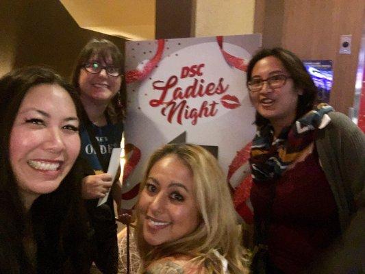 Came here with my Yelp Elite Sistas got DSC ladies night. Thanks for scoring us tix, Karen N.