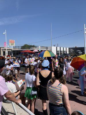 Nob Hill pride parade