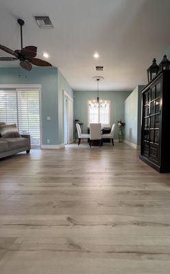 Laminate floor