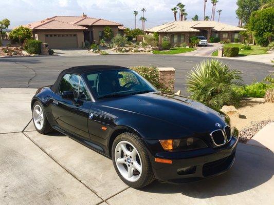 This is what my car looked like when I drove it home from California Customs Autobody.  Awesome!