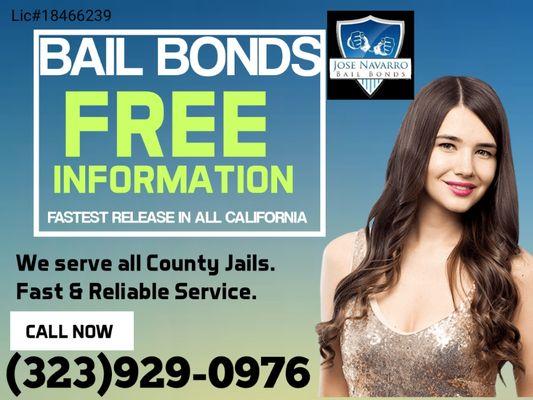 OPEN 24/7 FREE BAIL INFORMATION