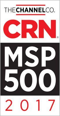 CRN MSP 500 Award.