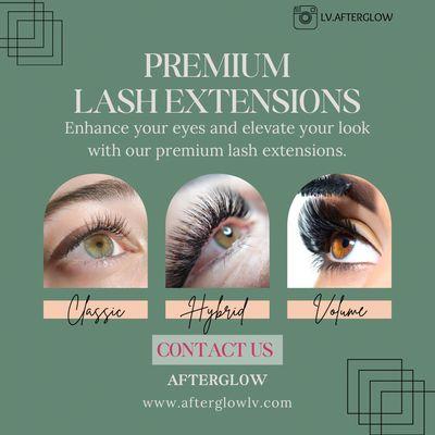 Premium Lash Extensions - Latex-free, Cruelty-free, Vegan