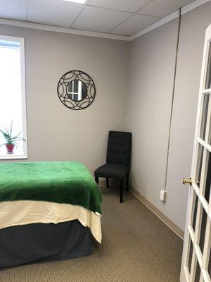 New location! Larger Treatment room.