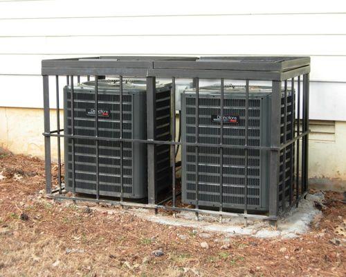 new HVAC units installation