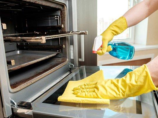 Oven cleaning