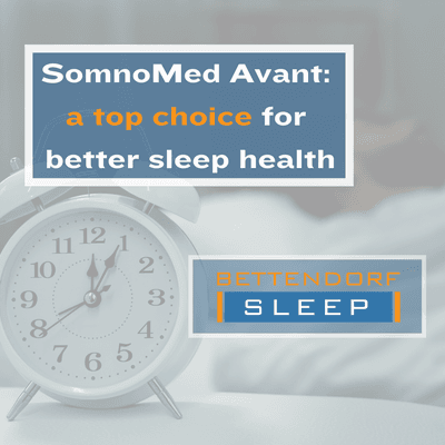 The SomnoMed Avant is one of the most comfortable oral appliances for the treatment of snoring