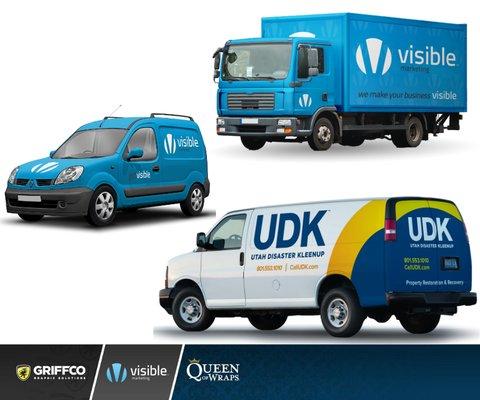 Custom Fleet Vehicle Wraps