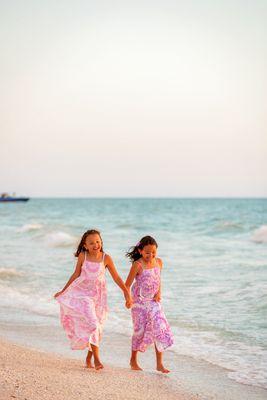 Marco Island family photo session on the beach