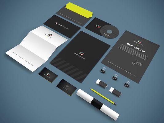 Brand stationery.