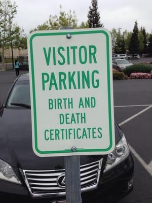 Designated parking