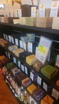 A lot of soaps!