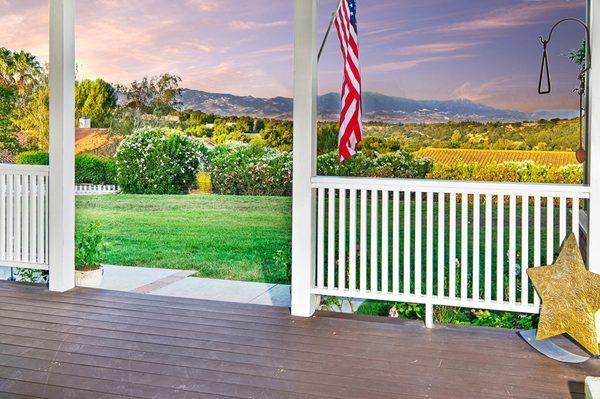 View from a Home that I recently sold in Solvang!