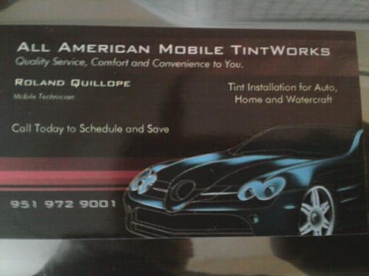 All American Mobile Tint Works