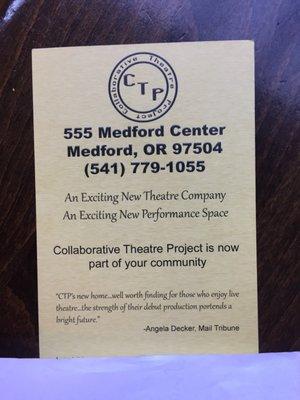 Collaborative Theatre Project