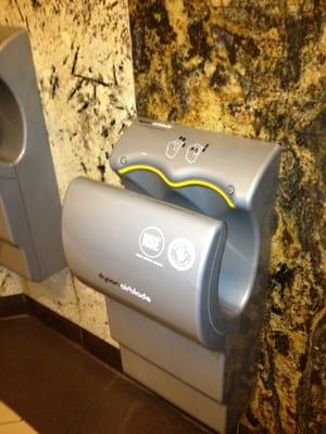 Th Dyson hand dryer.