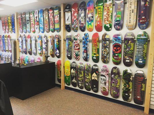 New skate wall