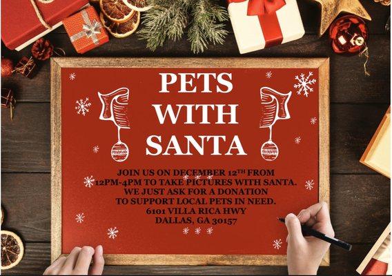 Pets With Santa