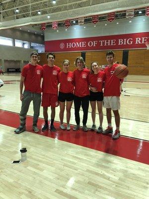 Big Red give back at Hoops for Hope