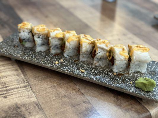 Angry Fish Roll  - Absolutely perfect. Favorite roll ever of a long time sushi lover