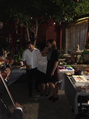 My brother and I surprised my mom with Mariachi's for her 70th birthday. It was very special to her and brought back memories!