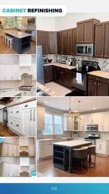 Kitchen renovations are expensive! Give new life to your kitchen with a cabinet refresh