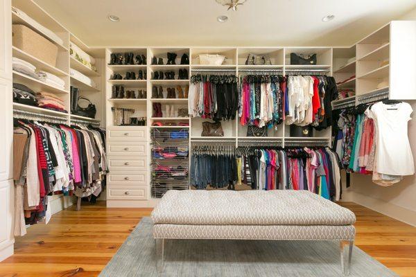 Master bedroom closet