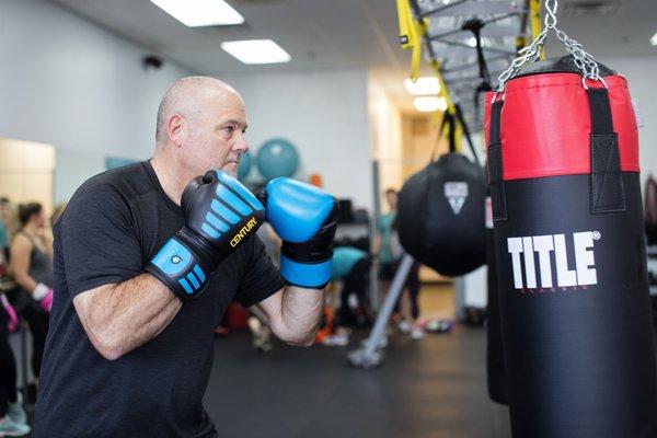 Boxing workouts at Sweat Therapy Fitness. No boxing experience required.