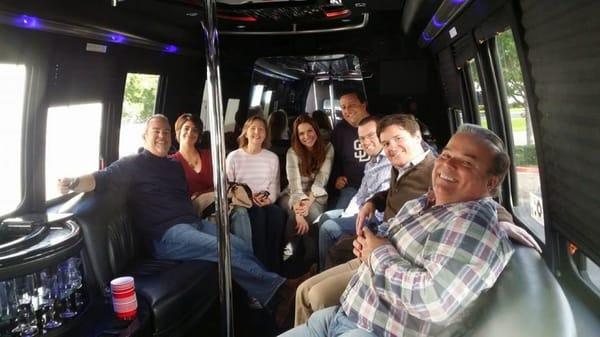 A great time with our Temecula Party Bus wine tour. Judging by the big smiles this people definitely had a great time.