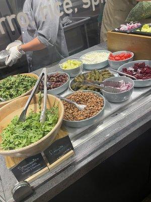 Salad station