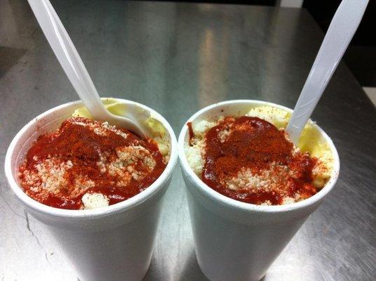 Elotes en Vaso