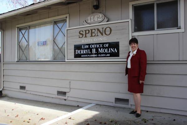 The Speno Building houses the Law Office of Derryl H. Molina at 1142 S. Winchester Blvd. San Jose, CA 95128