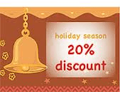 20% Holiday Discount for Wine Tasting Events Reserved by Dec. 25th. Cheers