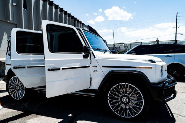 Full Detail for a G-Wagon Truck