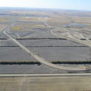 Rail Terminal Drone View