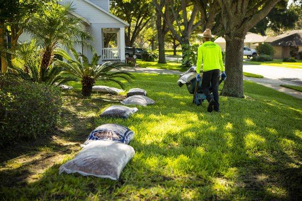 Great landscaping to go along with your fence - a must!