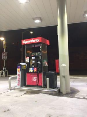 Cheap gas paired with fast service!