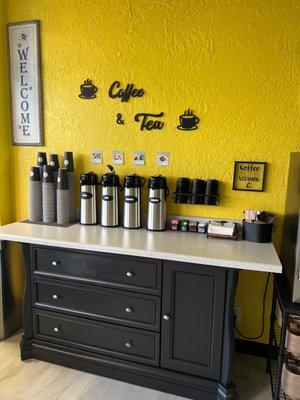 Self Serve Coffee Bar