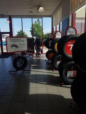 Tire display