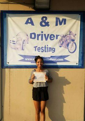 Congratulations! Another safe driver is on the road!