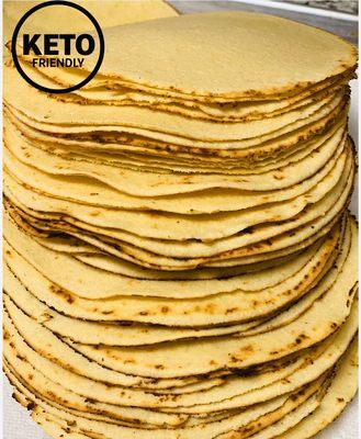 Keto friendly tortillas available for walk in everyday